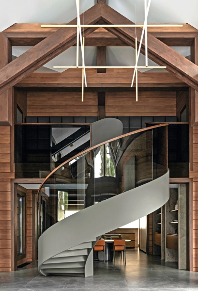 В единстве с природой: современный загородный дом для разных поколений семьи