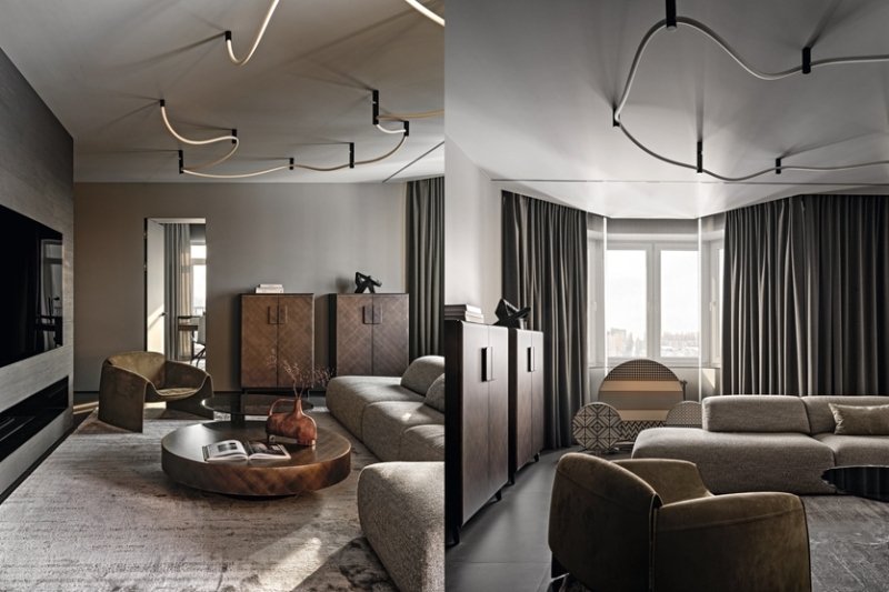 Квартира-настроение: атмосферный интерьер для молодой семьи