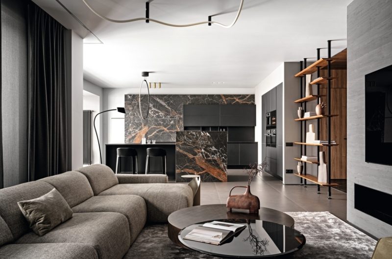 Квартира-настроение: атмосферный интерьер для молодой семьи