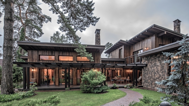 Загородный дом как часть ландшафта: проект, который вам понравится