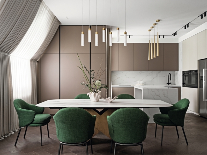 Минималистичный, но уютный: интерьер квартиры для семьи с двумя детьми