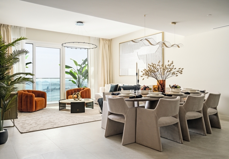 Тихая роскошь: видовая квартира в Дубае